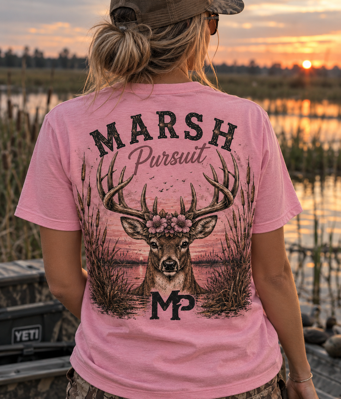 Marsh Pursuit Women's Deer Shirt