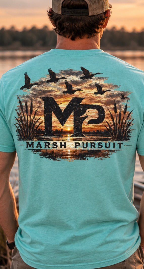 Marsh Pursuit MP Sunset Duck Shirt