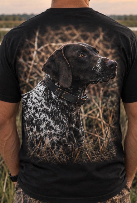 Marsh Pursuit Pointing Dog Tee