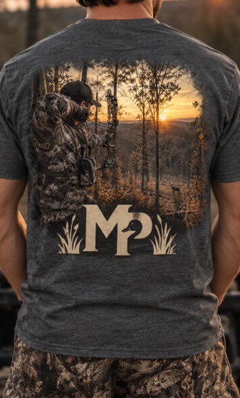 Marsh Pursuit Bowhunting Dark Heather Shirt