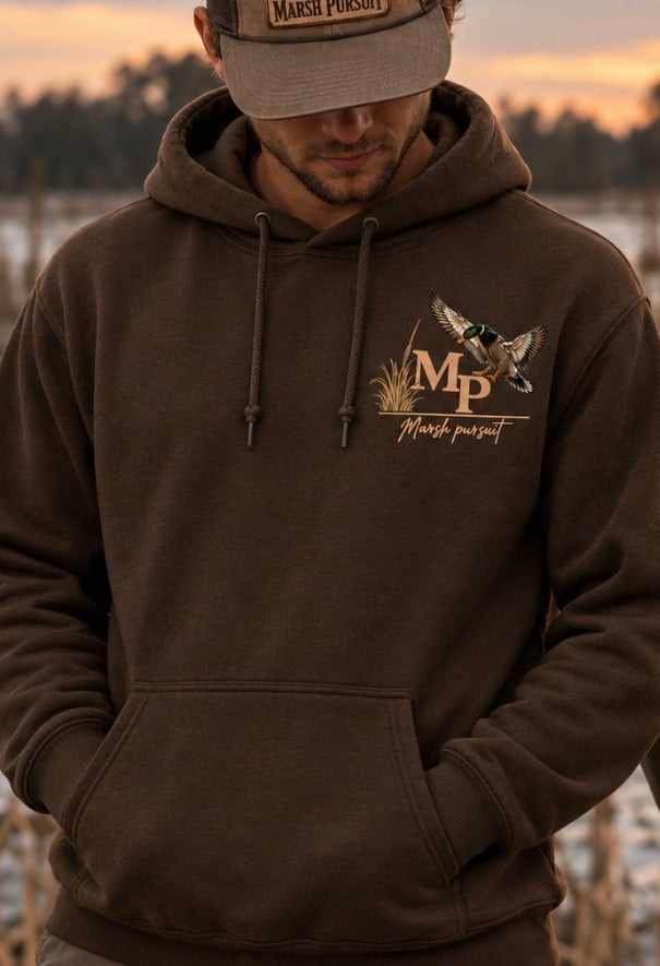 Marsh Pursuit Retriever Hoodie - Brown